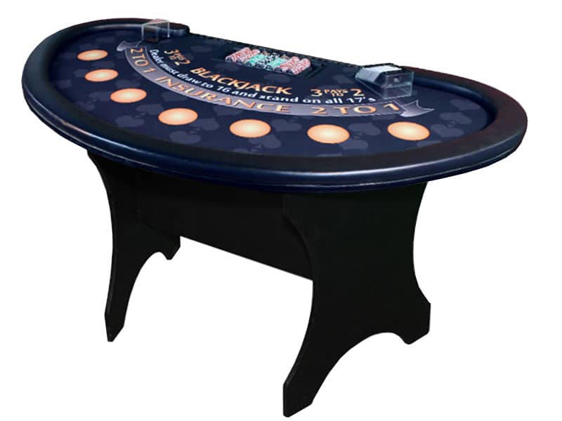 Blackjack Table Rental In Toronto Abbey Road Entertainment