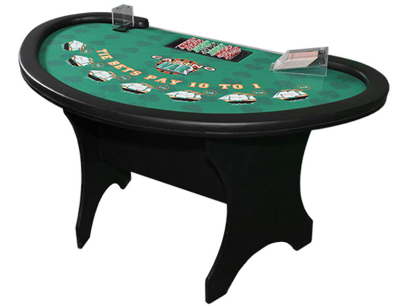 Casino War Table rental in Toronto.