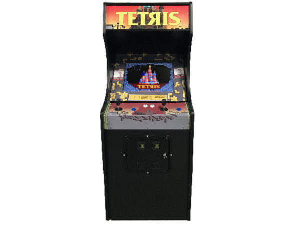 Tetris Arcade rental in Toronto- Front view.