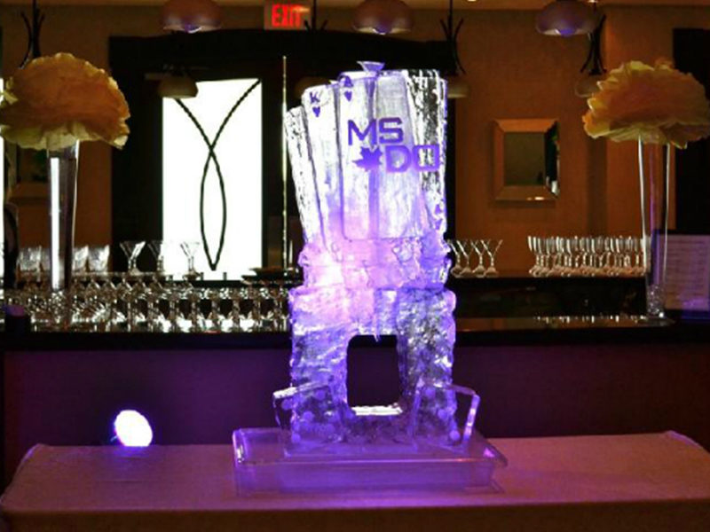 Ice Sculptures rental in Toronto.