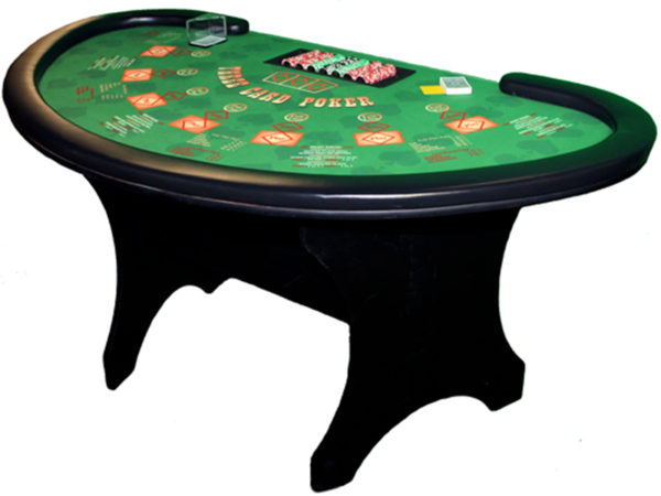 Three Card Poker Table rental in Toronto.