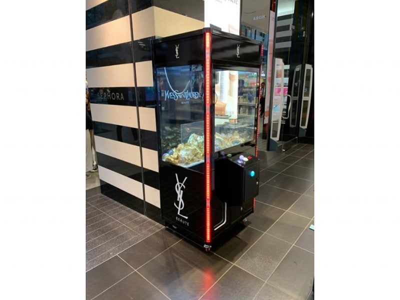 Arcade Machine Rental in Toronto with branding.
