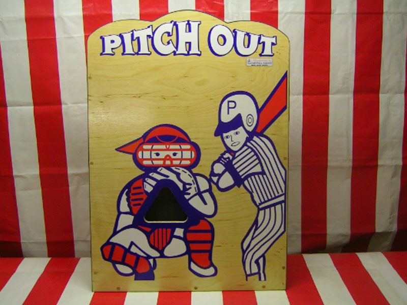 Pitch Out carnival game rental.
