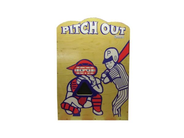 Pitch Out Carnival Game rental in Toronto front image.