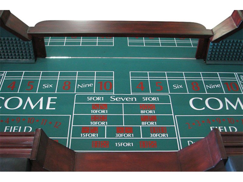 Premium Craps Table Felt.