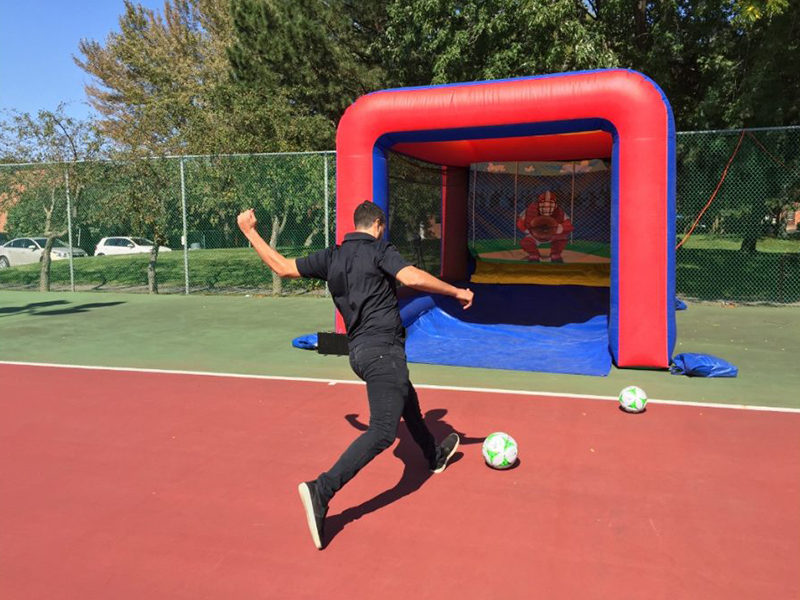 Sport Radar Gun Inflatable Soccer.