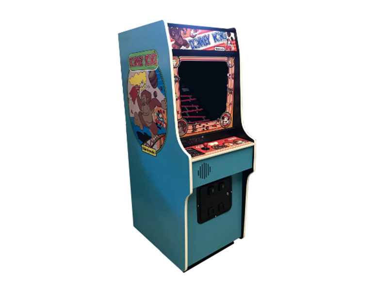 Donkey Kong Arcade rental side view.