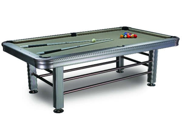 8ft Pool Table rental in Toronto- side view.