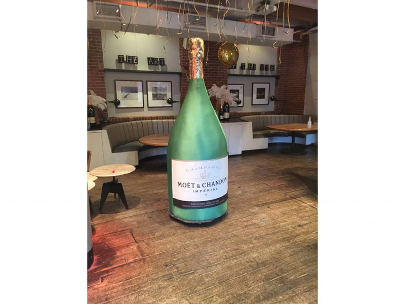 Giant Champagne Bottle