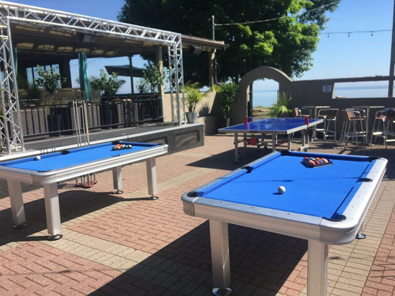 Two 7 ft Pool Table rentals with a Ping Pong rental.