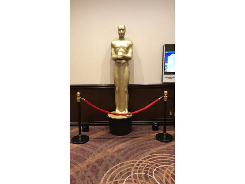 Giant Awards Statue Rental at an indoor event in Toronto.