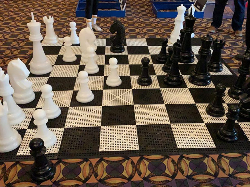 High End Giant Chess game board.