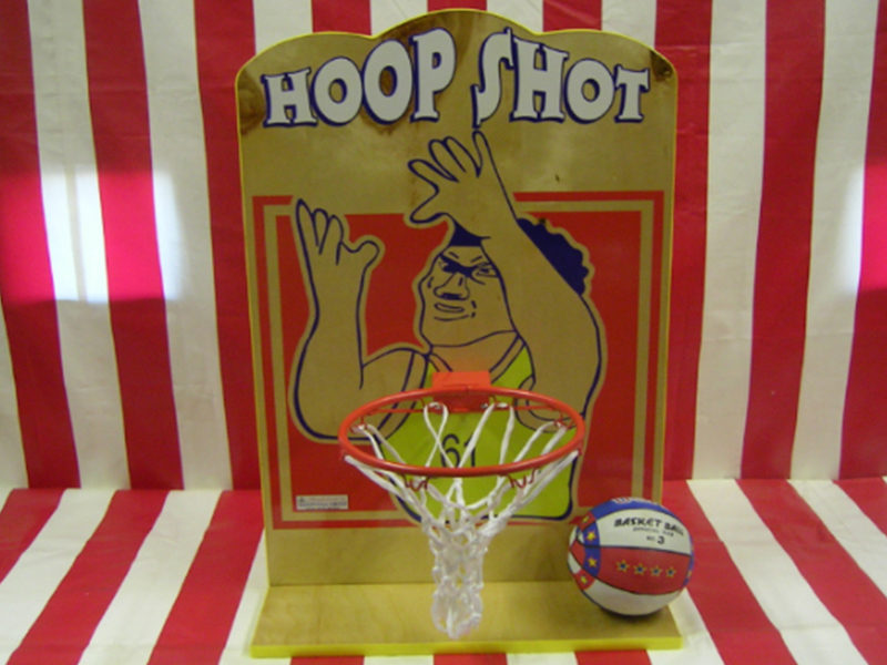 Hoop Shot Midway game rental in Toronto.