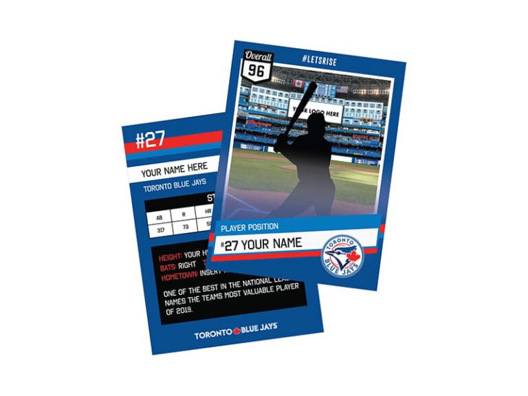 Baseball Trading Card Photo Booth