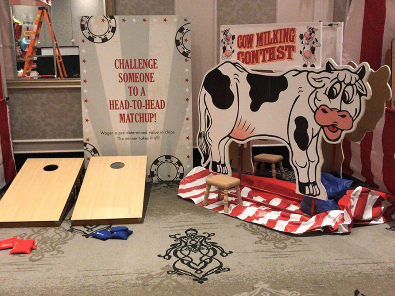 Cow Milking Contest Game