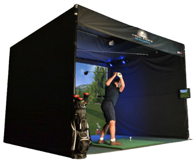 Sports game rentals in Toronto, featured image: Golf/Sports Simulator