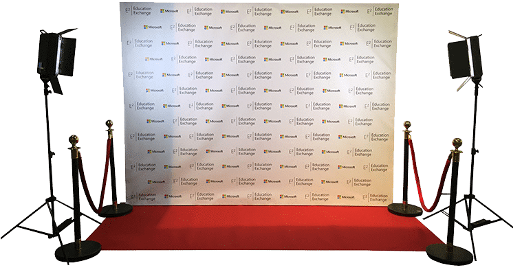 Red Carpet Step and Repeat Photography rental in Toronto Front Image.