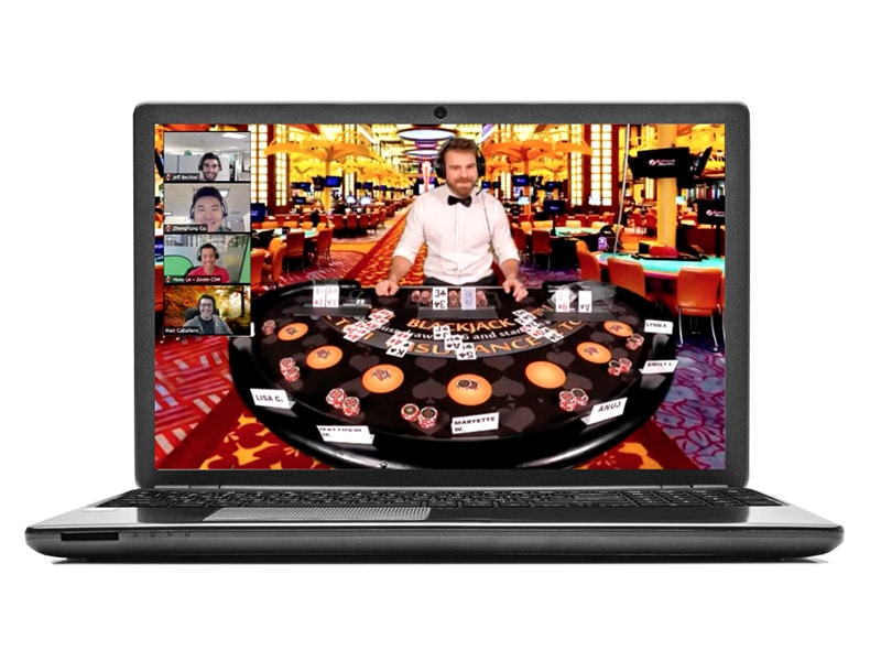 Virtual Casino Event rental in Toronto