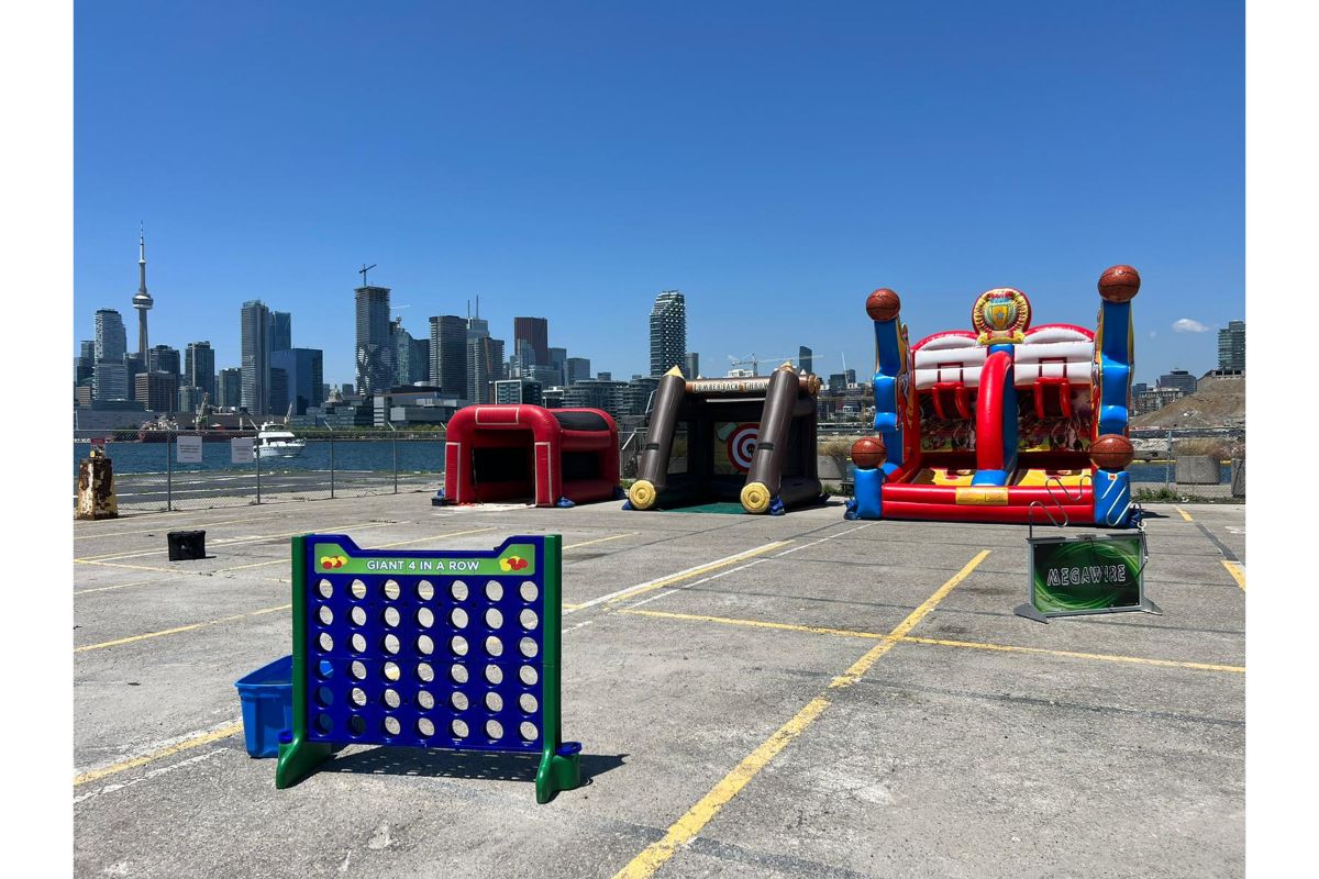 Shooting Stars Basketball Inflatable