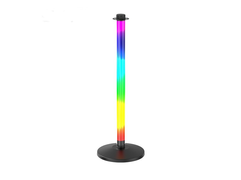 LED stanchion rental with color-changing lights and sleek chrome finish – ideal for crowd control and event décor in Toronto from Abbey Road Entertainment.