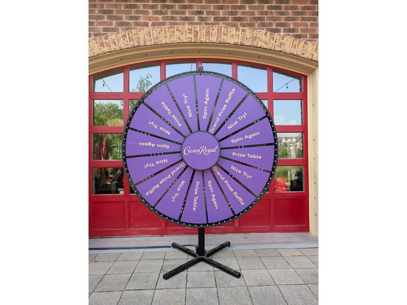 72″ LED Prize Wheel Rental