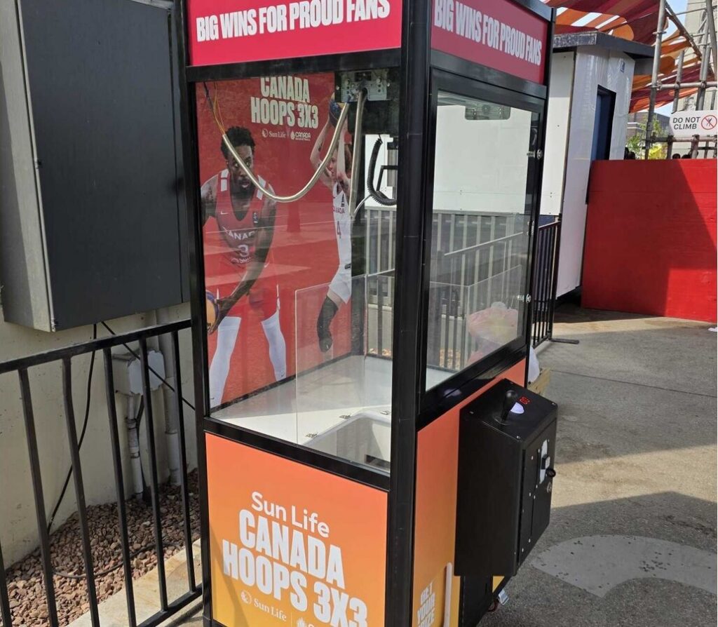Branded entertainment experience at a networking event