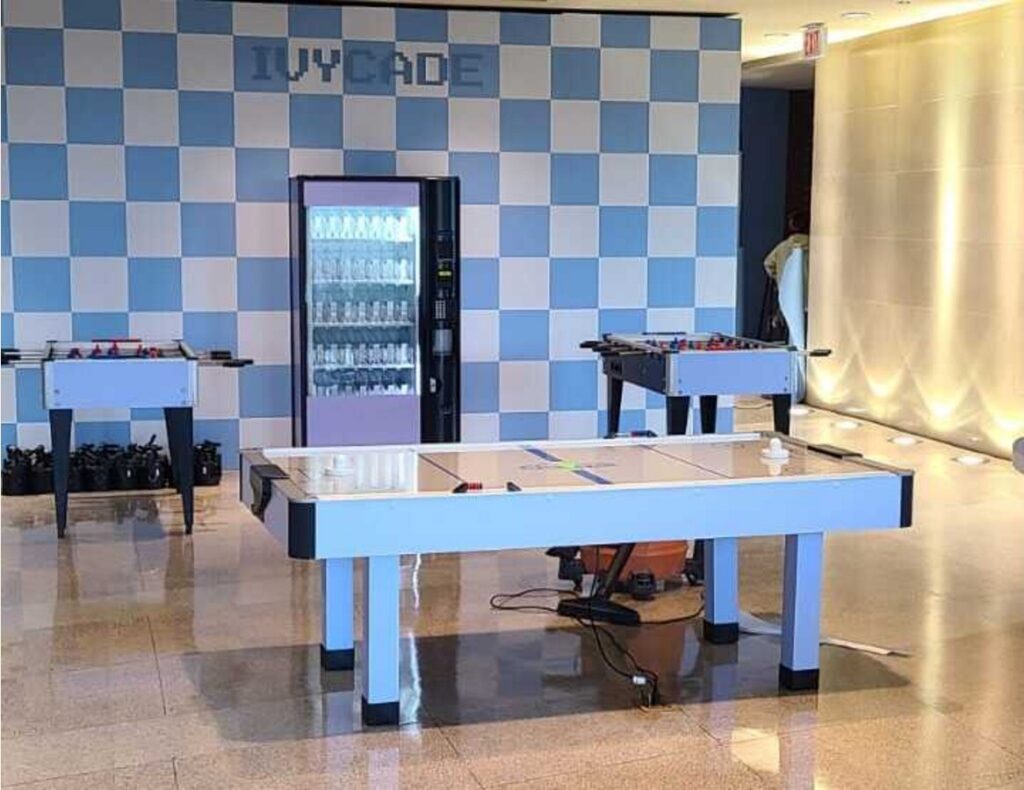 Interactive entertainment set up for a Bat Mitzvah in Toronto