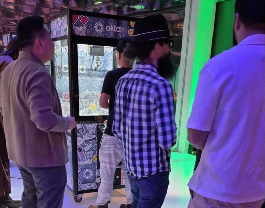 Guests socializing during a company staff appreciation event in Toronto