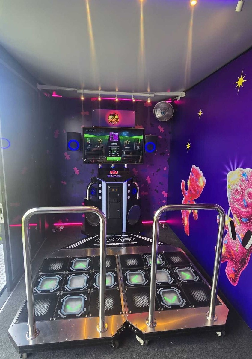 Themed dance game activation