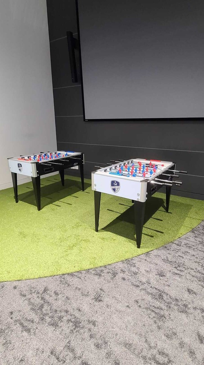Branded foosball tables