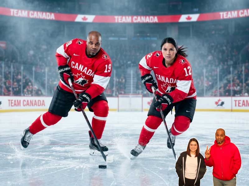AI Hockey Themed Photo Booth photo 2