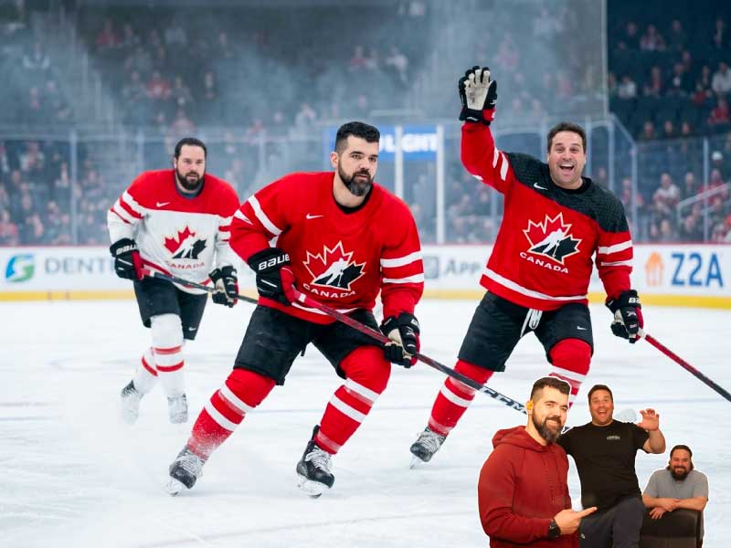 AI Hockey Themed Photo Booth photo 3