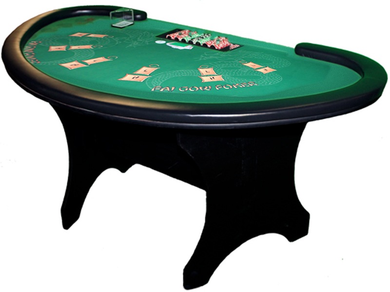 Pai Gow Poker Table